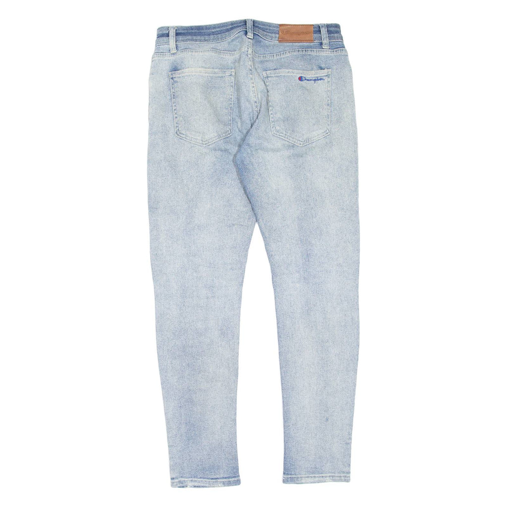 CHAMPION Distressed Womens Jeans Blue Regular Skinny W32 L30