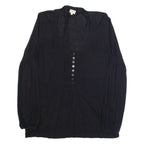 WHISTLES Womens Jumper Black Tight Knit L