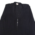 WHISTLES Womens Jumper Black Tight Knit L