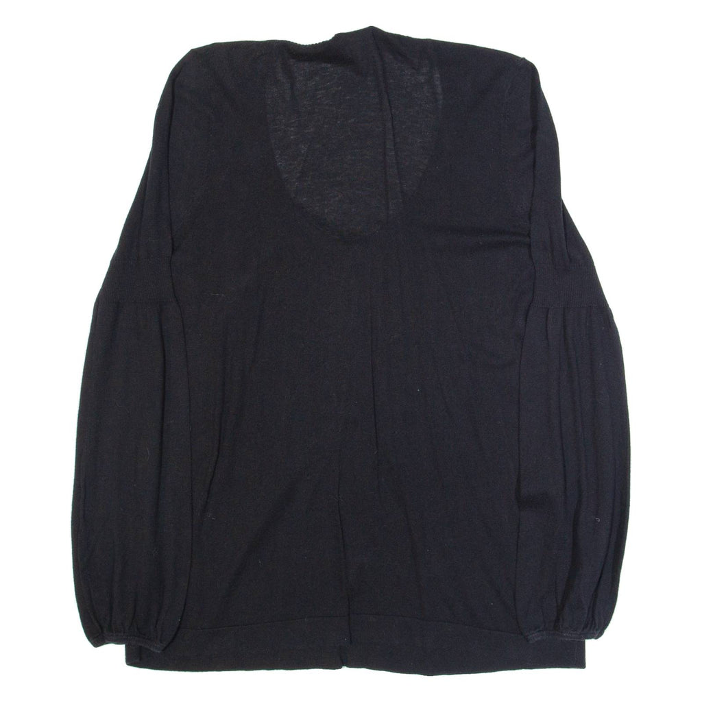WHISTLES Womens Jumper Black Tight Knit L