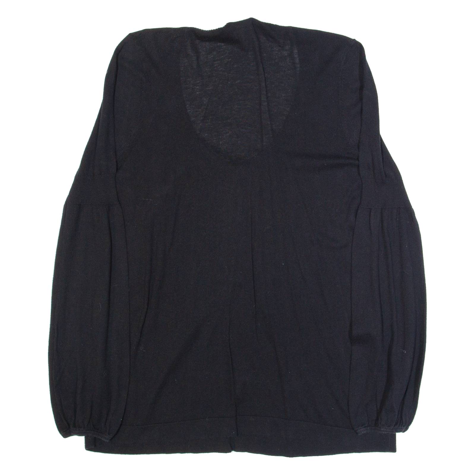 WHISTLES Womens Jumper Black Tight Knit L