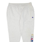 CHAMPION REVERSE WEAVE Mens Joggers Grey Tapered 2XL W38 L32