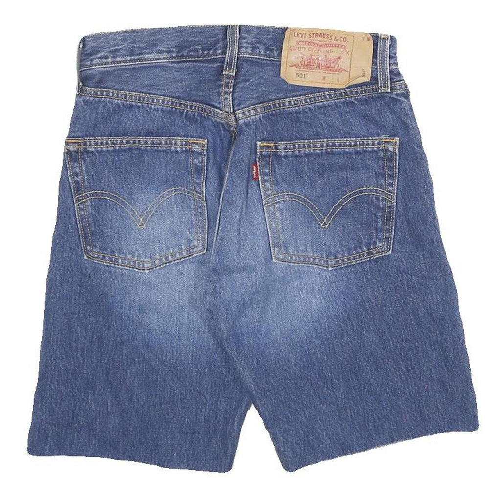 LEVI'S Mens Denim Blue Shorts XS W26 Classic Fit 501