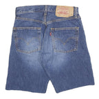LEVI'S Mens Denim Blue Shorts XS W26 Classic Fit 501