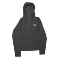 THE NORTH FACE Womens Black Hoodie Jacket M Polyester Blend Zip Activewear