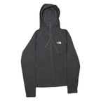 THE NORTH FACE Womens Black Hoodie Jacket M Polyester Blend Zip Activewear