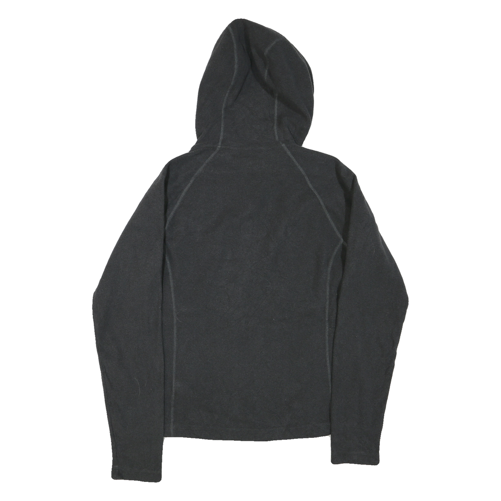 THE NORTH FACE Womens Black Hoodie Jacket M Polyester Blend Zip Activewear