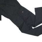 DICKIES Mens Black Cotton Blend Classic Dungarees M W34 L32 Workwear Overalls