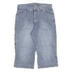 ALHERS Mens Shorts Blue Denim Casual M W32 Cotton Blend Jeans Style