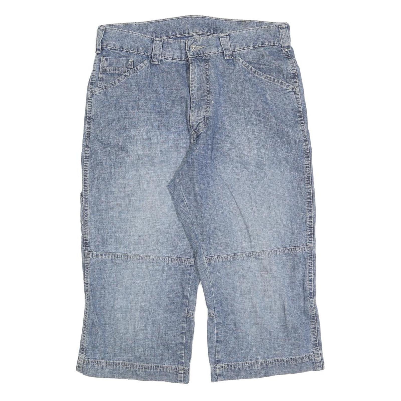 ALHERS Mens Shorts Blue Denim Casual M W32 Cotton Blend Jeans Style
