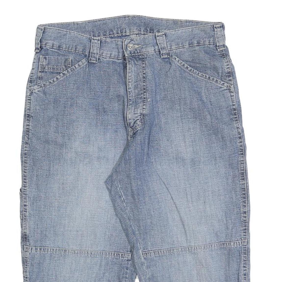 ALHERS Mens Shorts Blue Denim Casual M W32 Cotton Blend Jeans Style