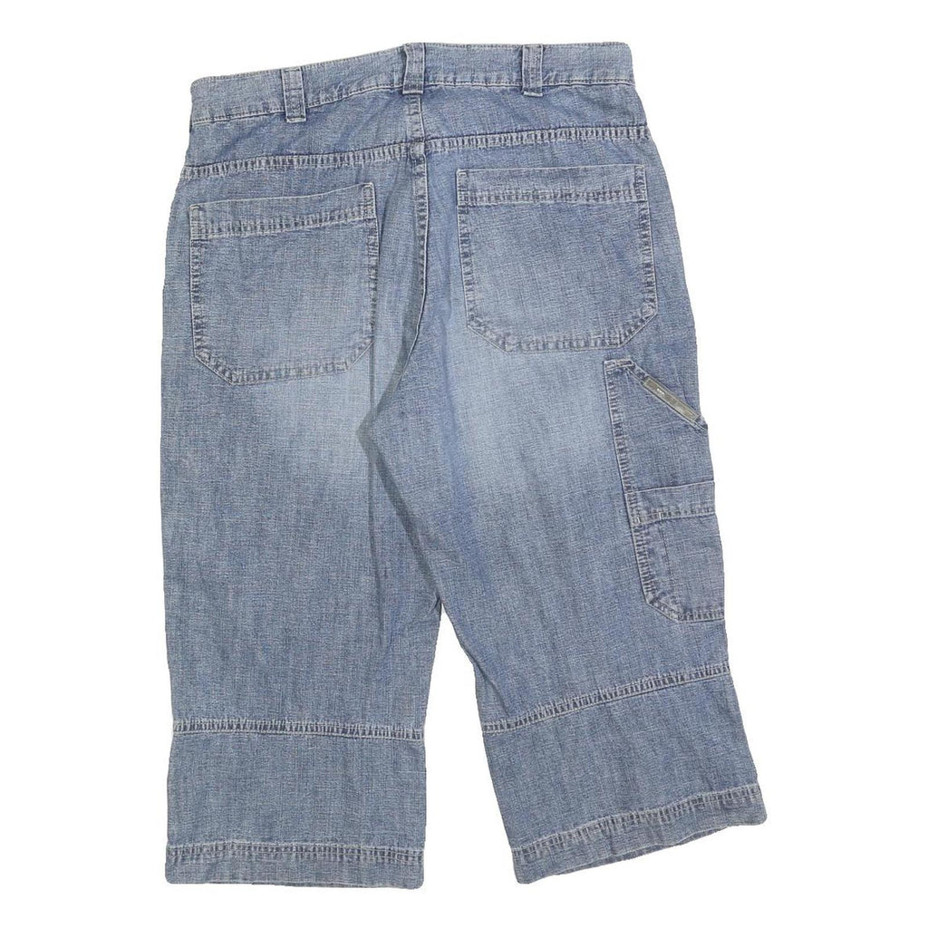 ALHERS Mens Shorts Blue Denim Casual M W32 Cotton Blend Jeans Style