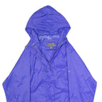 REGATTA Womens Rain Jacket Purple Hooded M