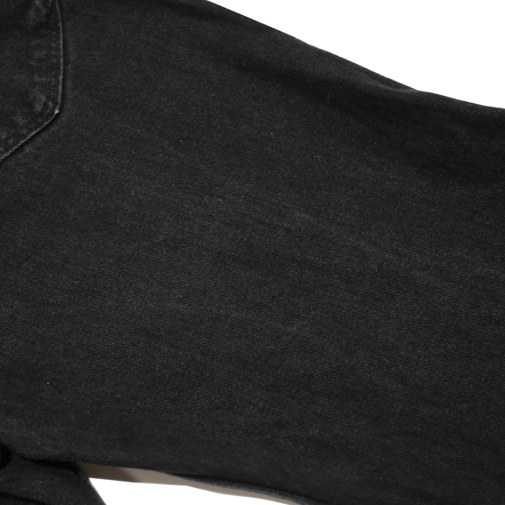 CALVIN KLEIN JEANS Womens Classic Black Denim Straight Cotton W30 L28 Relaxed