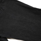CALVIN KLEIN JEANS Womens Classic Black Denim Straight Cotton W30 L28 Relaxed