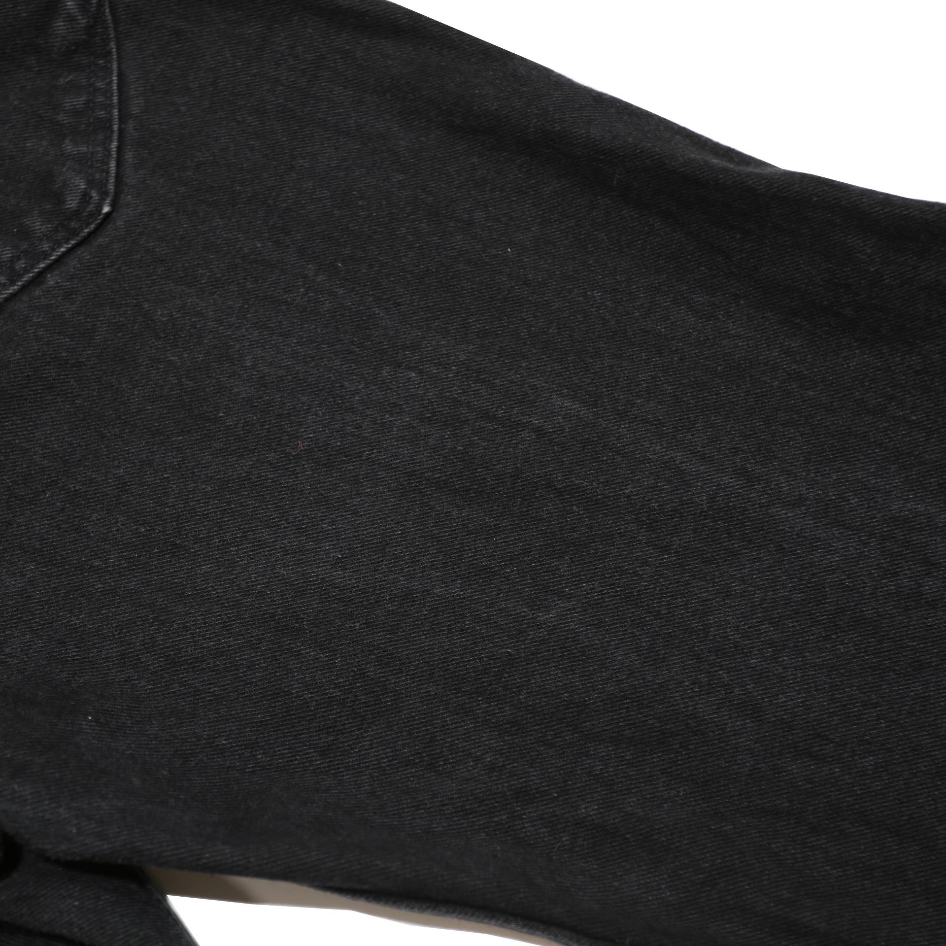 CALVIN KLEIN JEANS Womens Classic Black Denim Straight Cotton W30 L28 Relaxed