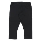 ASICS Womens Capri Leggings Black Slim S W26 Reflective Sport Fitness Activewear