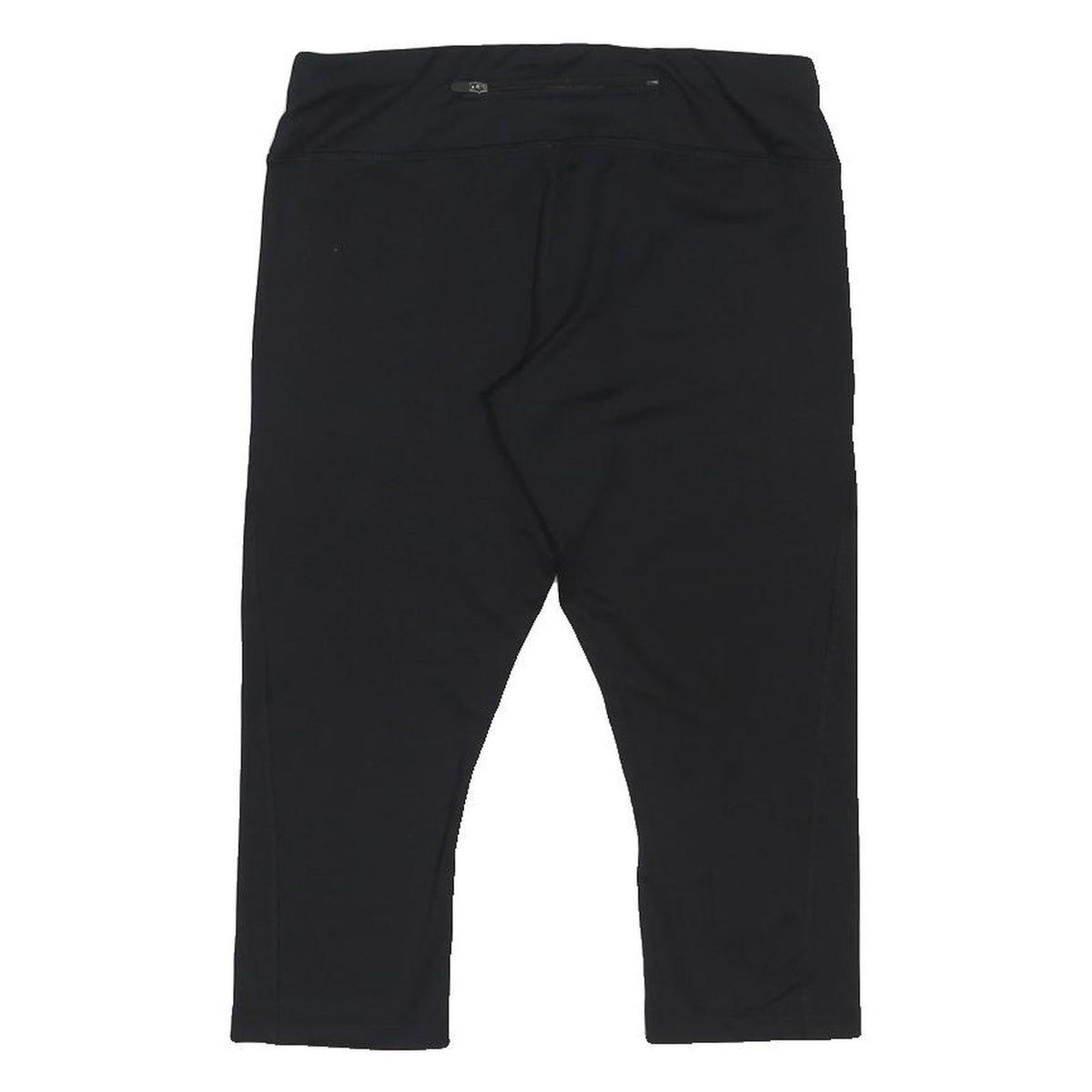 ASICS Womens Capri Leggings Black Slim S W26 Reflective Sport Fitness Activewear
