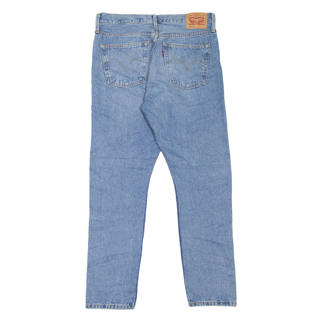 LEVI'S 501S Jeans Distressed Womens Blue Skinny Straight Stone Wash W29 L28