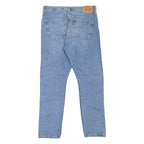 LEVI'S 501S Jeans Distressed Womens Blue Skinny Straight Stone Wash W29 L28