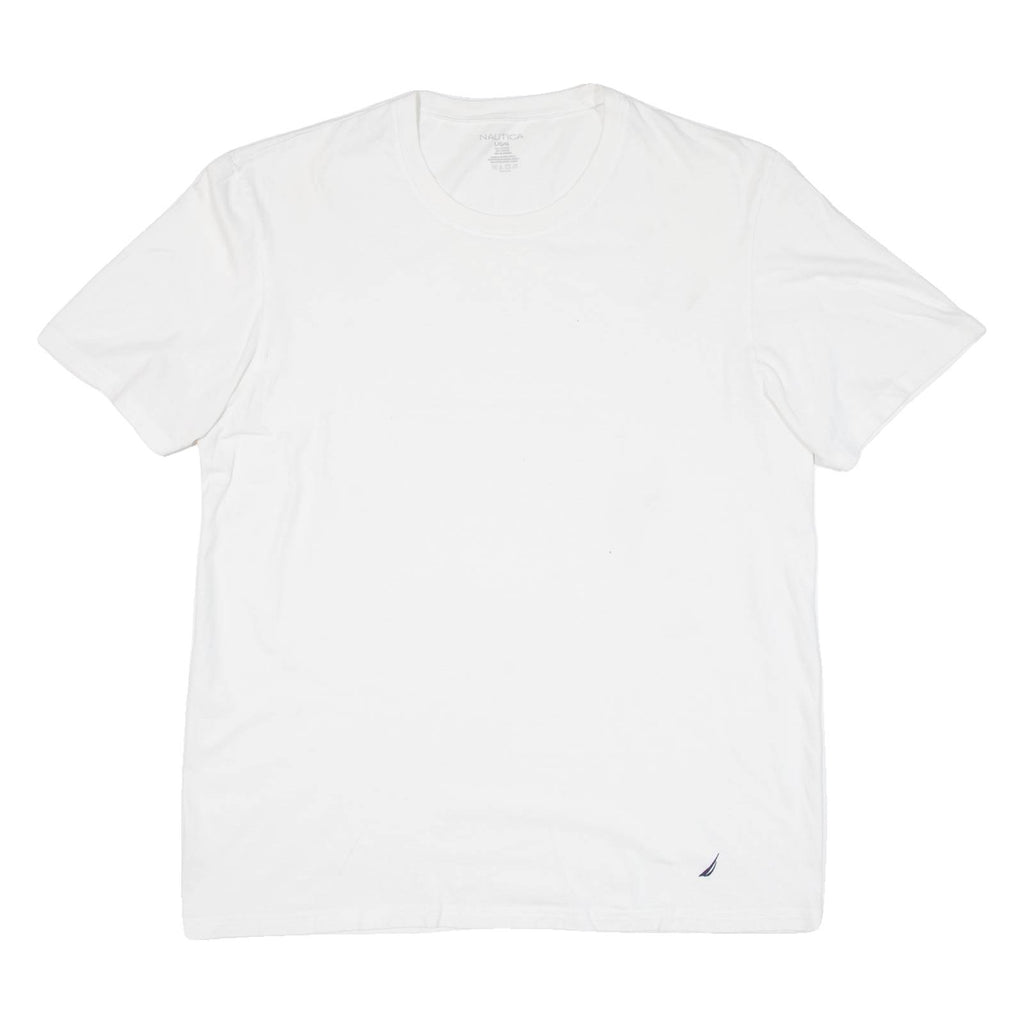 NAUTICA Mens T-Shirt White L