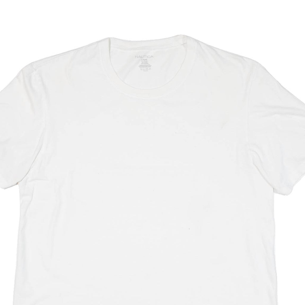 NAUTICA Mens T-Shirt White L