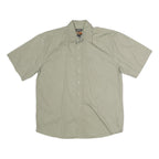 HIGH SIERRA Mens Beige Cotton Shirt XL Casual Classic Button-Up Pocket