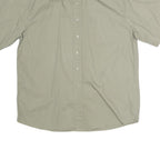 HIGH SIERRA Mens Beige Cotton Shirt XL Casual Classic Button-Up Pocket
