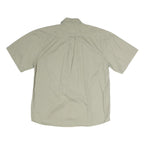 HIGH SIERRA Mens Beige Cotton Shirt XL Casual Classic Button-Up Pocket