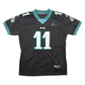 NIKE Philadelphia Eagles Mens Football Shirt T-Shirt Black USA V-Neck L
