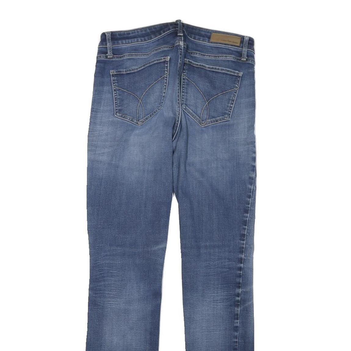 CALVIN KLEIN JEANS Womens Regular Straight Denim Medium Blue W27 L32 Classic