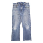 LEVI'S 517 Mens Jeans Blue Regular Bootcut Denim Medium W32 L28 Classic Fit Zip
