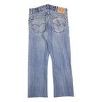 LEVI'S 517 Mens Jeans Blue Regular Bootcut Denim Medium W32 L28 Classic Fit Zip