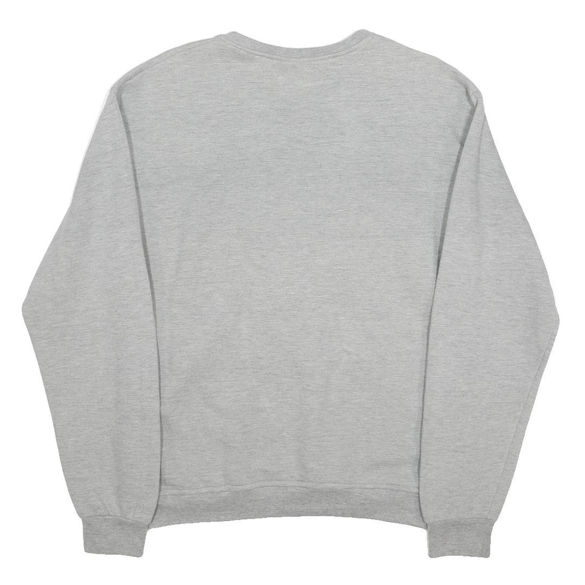 FRUIT OF THE LOOM Womens Grey Mickey Mouse Crew Neck M Cotton Casual Sweatshirt