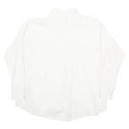 ZARA Womens Shirt Cream Collared Long Sleeve S