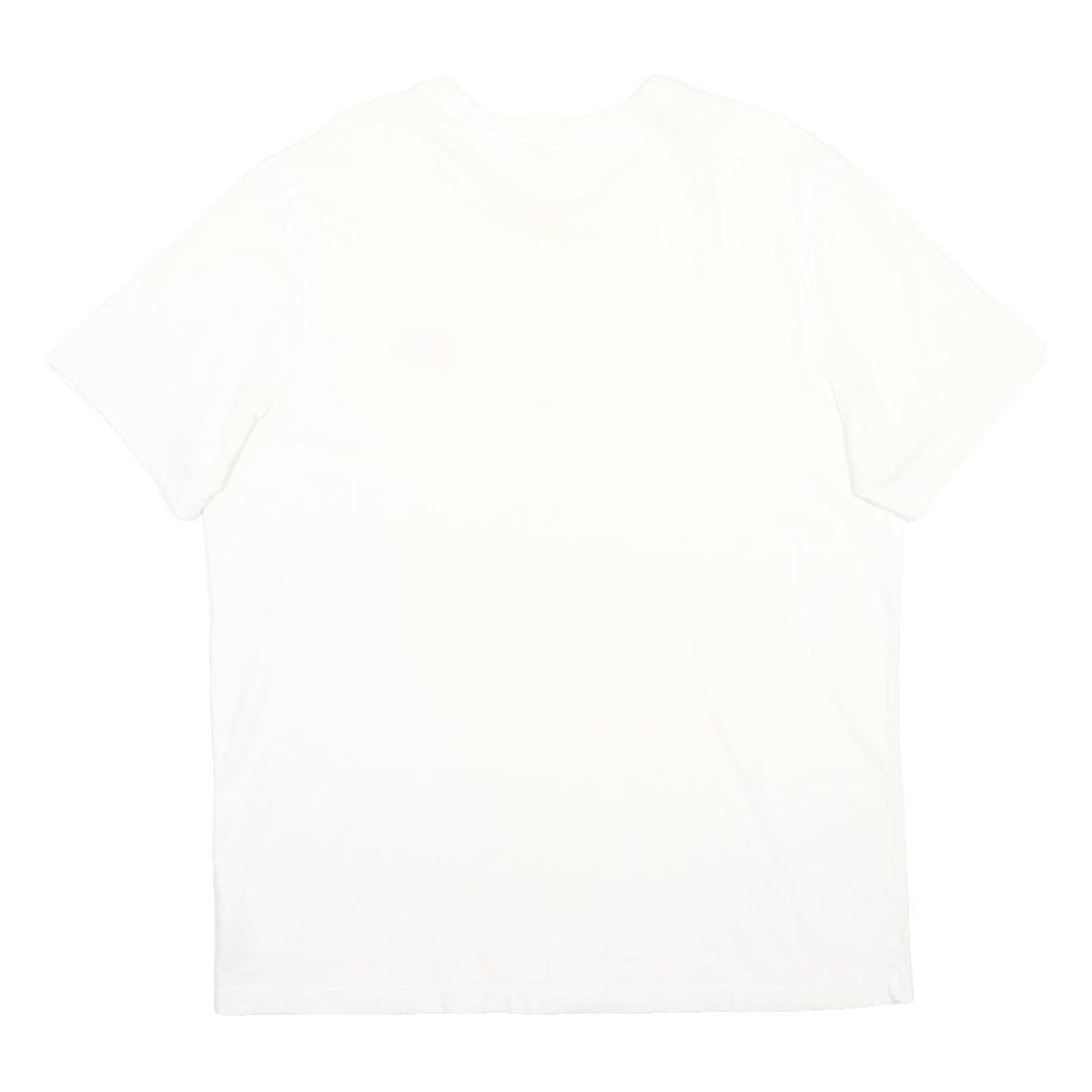 NIKE Mens White XL Short Sleeve Crew Neck Logo Graphic T-Shirt