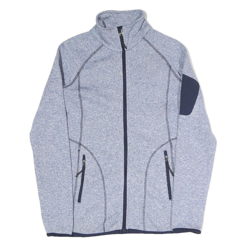 RODEO CBA Womens Blue & Navy Jacket XS Polyester Blend Zip Pocket Casual