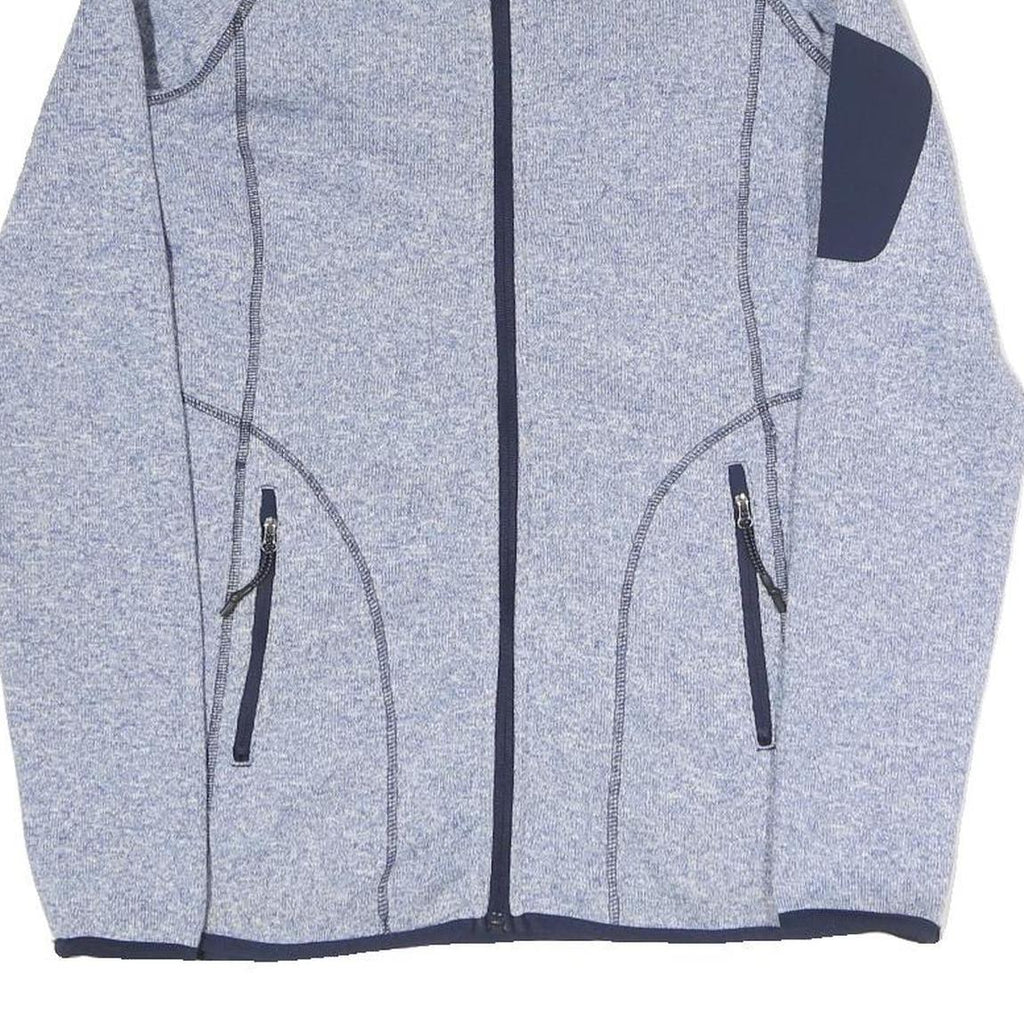 RODEO CBA Womens Blue & Navy Jacket XS Polyester Blend Zip Pocket Casual