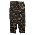 AMISU Camo Cargo Womens Trousers Green Relaxed Tapered W30 L26