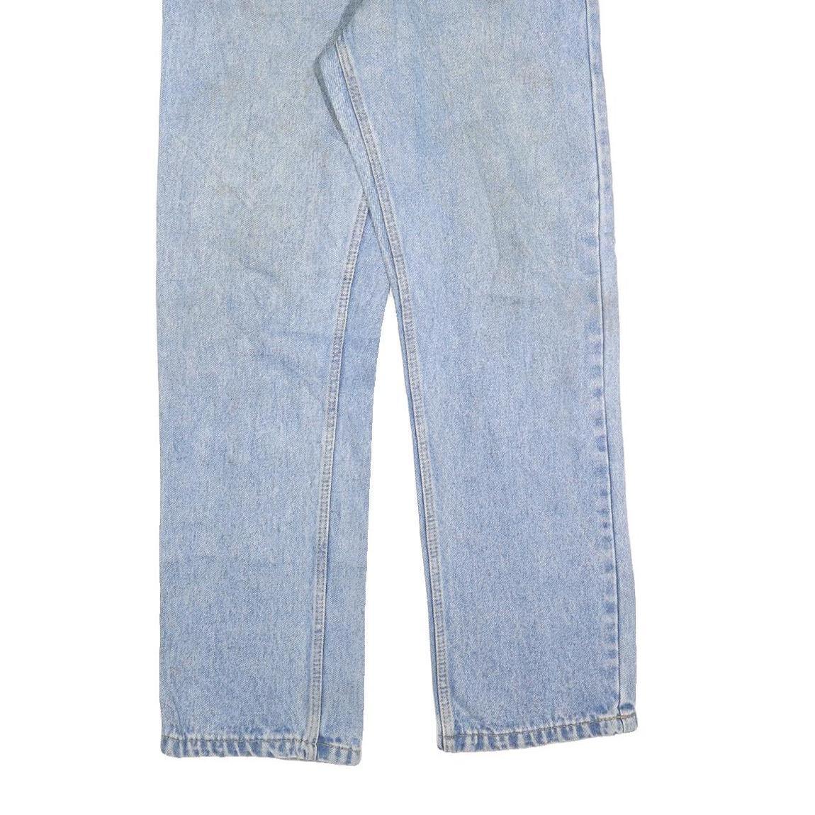 LEVI'S 513 Mens Jeans Blue Regular Straight Denim W32 L32 Casual Cotton Blend