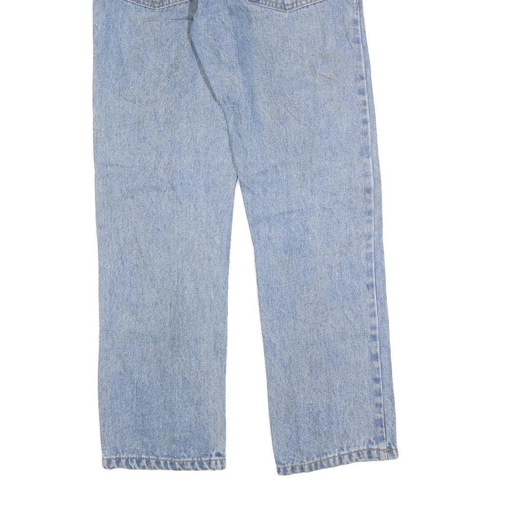 LEVI'S 513 Mens Jeans Blue Regular Straight Denim W32 L32 Casual Cotton Blend