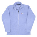 BERGHAUS Womens Blue Fleece Jacket UK 14 Zip Up Casual Outdoor Lightweight Soft