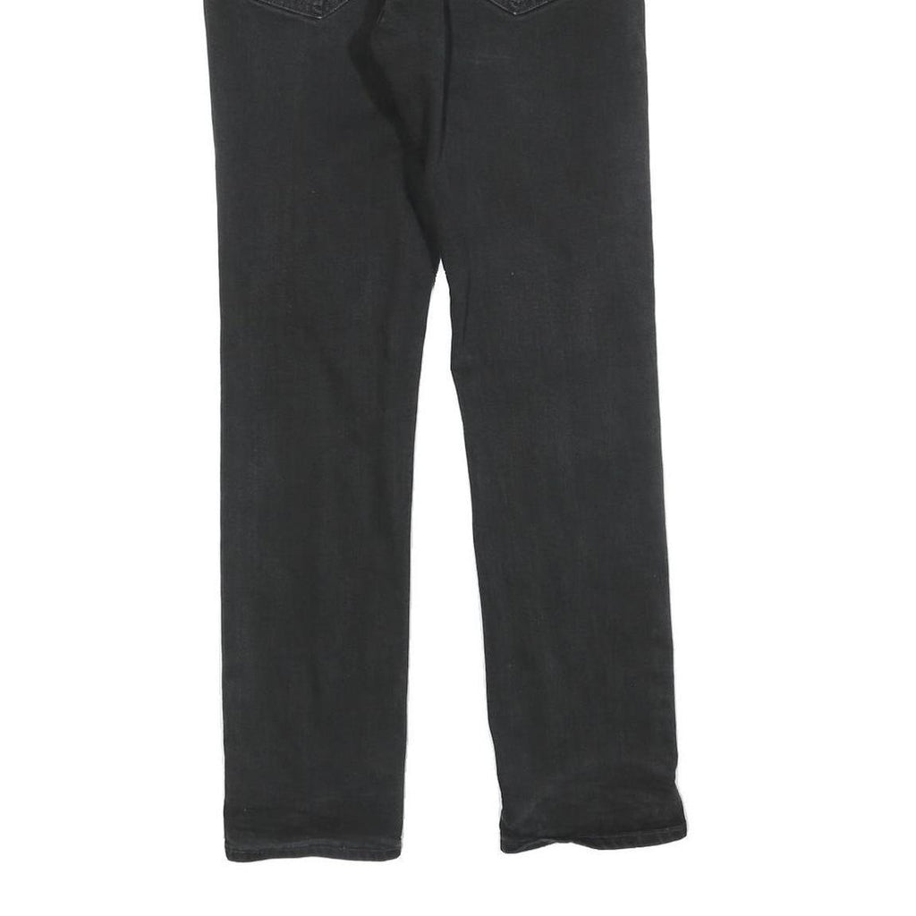 LEVI'S 511 Slim Mens Black Slim Skinny Denim Medium W30 L30 Zip Jeans