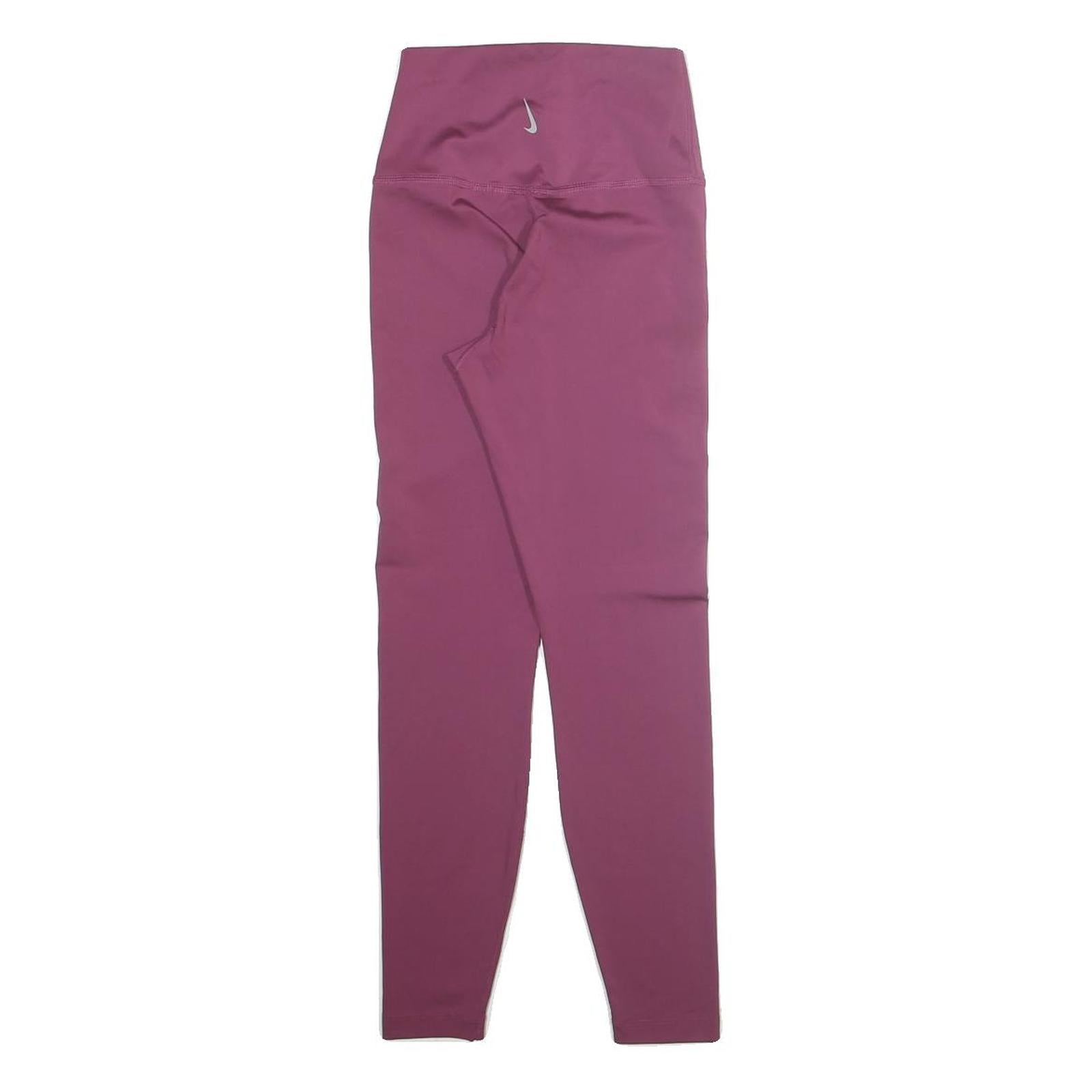 NIKE Mens Joggers Pink XS W18 L24 Slim Tapered Lightweight Sportswear