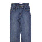 LEVI'S 724 Womens Jeans Blue Regular Straight Denim Medium W26 L26 Classic Fit