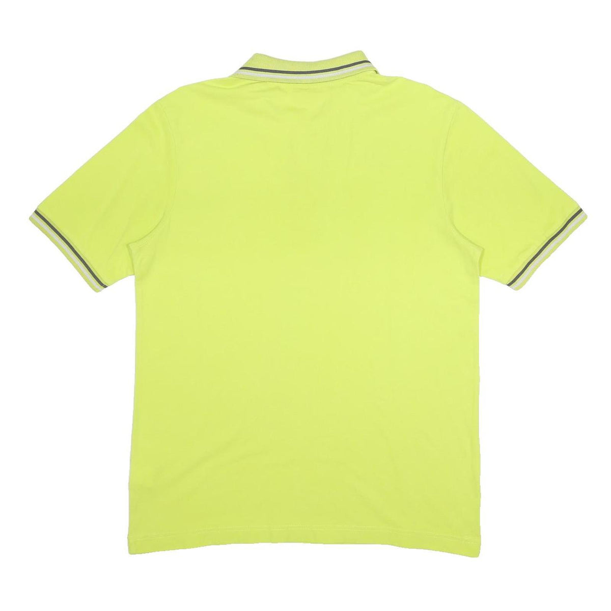 KAPPA Mens Yellow Polo Shirt L Cotton Short Sleeve Classic Logo Casual
