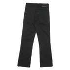 LEVI'S Womens Jeans Black Regular Straight Denim Medium W26 L25 Classic Zip