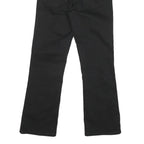 LEVI'S Womens Jeans Black Regular Straight Denim Medium W26 L25 Classic Zip