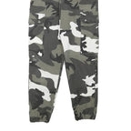 Womens Lined Relaxed Cotton Blend Camouflage Cargo Trousers W28 L25 Casual