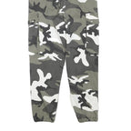 Womens Lined Relaxed Cotton Blend Camouflage Cargo Trousers W28 L25 Casual